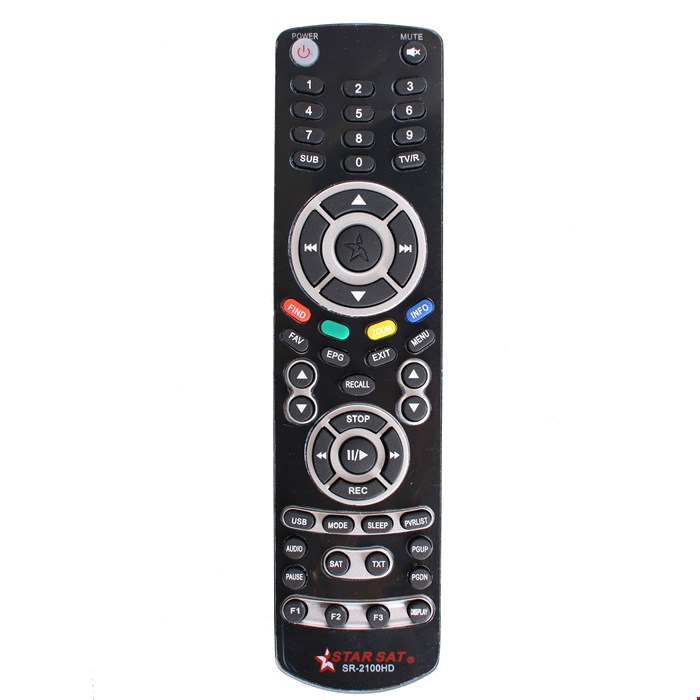 ریموت کنترل رسیور استارست 2100