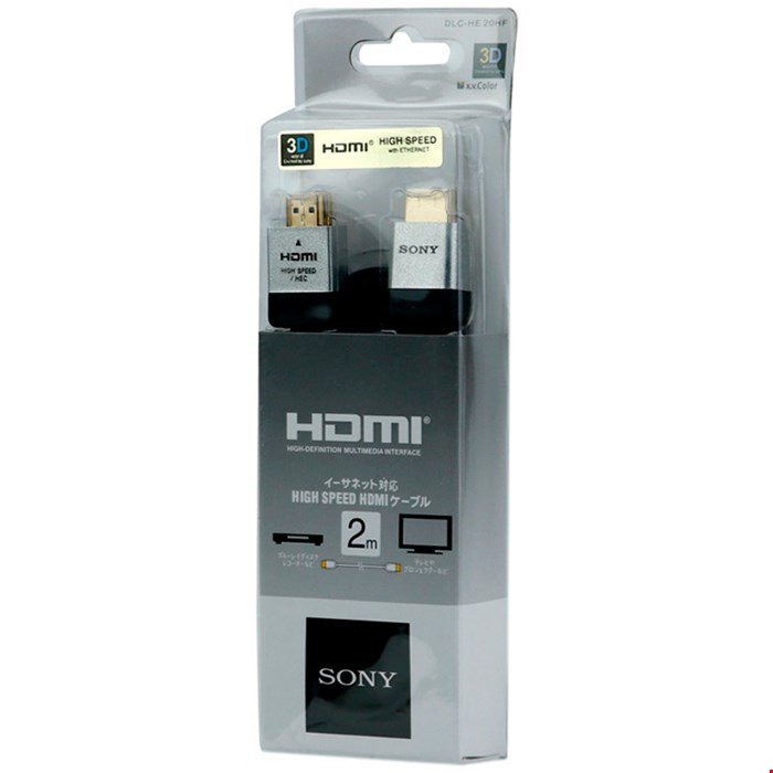 کابل HDMI 4K SONY فلت 2 متری اورجینال 