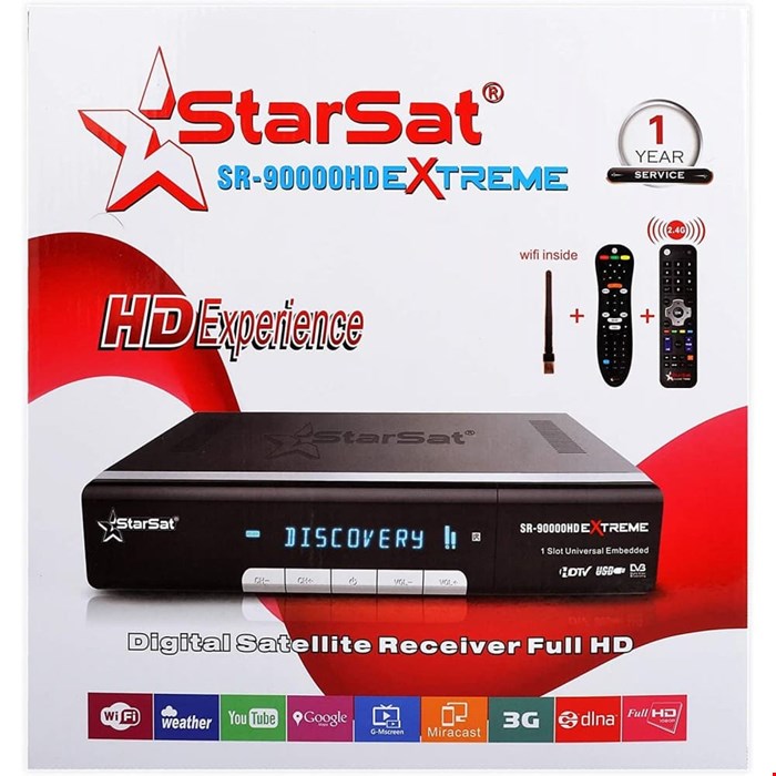 گیرنده استارست 90000 اکستریم دو تیونر 