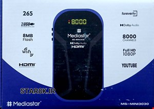 مدیا استار 3030 مینی H.265